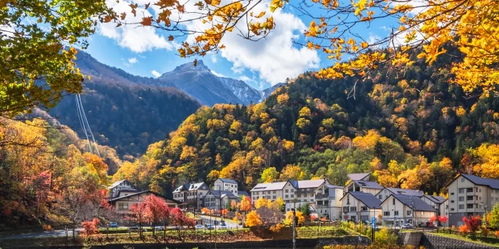 層雲峡温泉