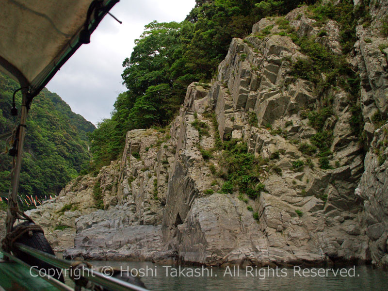 大歩危峡舟下り