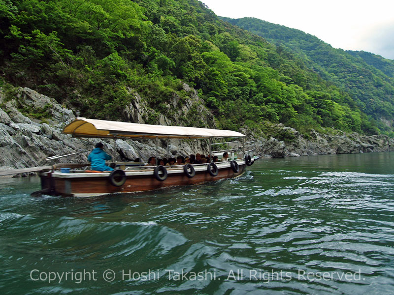 大歩危峡観光遊覧船